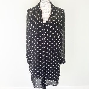 Like new polka dot dress XL